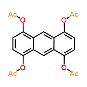 1,4,5,8-TetraacetoxyanthraceneStructure,73562-85-3Structure 1,4,5,8-Tetraacetoxyanthracene Structure,73562-85-3Structure