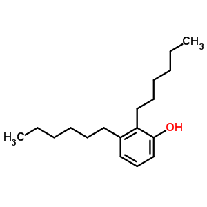 Dihexyl phenolStructure,73986-84-2Structure Dihexyl phenol Structure,73986-84-2Structure