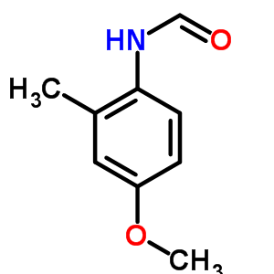 N-(4-甲氧基-2-甲基-苯基)甲酰胺結(jié)構(gòu)式_7402-54-2結(jié)構(gòu)式
