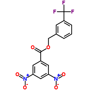 Benzenemethanol,3-(trifluoromethyl)-, 1-(3,5-dinitrobenzoate)Structure,7402-84-8Structure Benzenemethanol,3-(trifluoromethyl)-, 1-(3,5-dinitrobenzoate) Structure,7402-84-8Structure