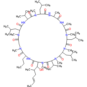 Cyclosporin hStructure,74436-00-3Structure Cyclosporin h Structure,74436-00-3Structure