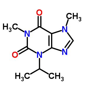 1,7-Dimethyl-3-propan-2-yl-purine-2,6-dioneStructure,7464-77-9Structure 1,7-Dimethyl-3-propan-2-yl-purine-2,6-dione Structure,7464-77-9Structure