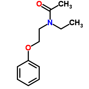 N-乙基-n-(2-苯氧基乙基)乙酰胺結(jié)構(gòu)式_7465-20-5結(jié)構(gòu)式