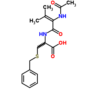 (9CI)-N-(N-乙?；?2,3-二脫氫纈氨酰)-S-(苯基甲基)-L-半胱氨酸結(jié)構(gòu)式_7474-77-3結(jié)構(gòu)式