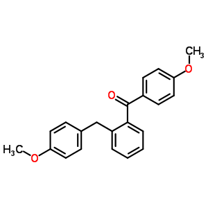 Benzophenone, 4-methoxy-2-(p-methoxybenzyl)-(8ci)Structure,7477-31-8Structure Benzophenone, 4-methoxy-2-(p-methoxybenzyl)-(8ci) Structure,7477-31-8Structure