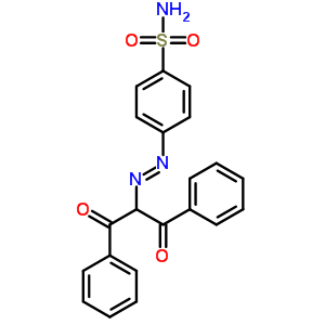 4-(1,3-Dioxo-1,3-diphenyl-propan-2-yl)diazenylbenzenesulfonamideStructure,7512-31-4Structure 4-(1,3-Dioxo-1,3-diphenyl-propan-2-yl)diazenylbenzenesulfonamide Structure,7512-31-4Structure
