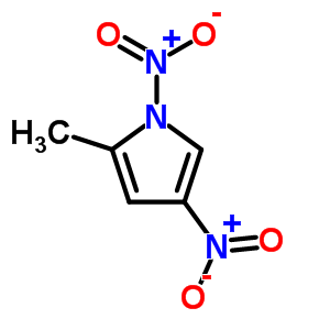 1H-pyrrole,2-methyl-1,4-dinitro-Structure,75142-42-6Structure 1H-pyrrole,2-methyl-1,4-dinitro- Structure,75142-42-6Structure