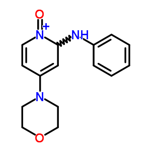 4-Morpholin-4-yl-1-oxo-n-phenyl-6h-pyridin-6-amineStructure,75291-55-3Structure 4-Morpholin-4-yl-1-oxo-n-phenyl-6h-pyridin-6-amine Structure,75291-55-3Structure