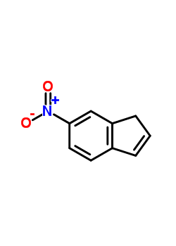 6-硝基-1H-茚結(jié)構(gòu)式_75476-80-1結(jié)構(gòu)式