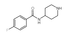 4-Fluoro-n-(piperidin-4-yl)benzamideStructure,75484-39-8Structure 4-Fluoro-n-(piperidin-4-yl)benzamide Structure,75484-39-8Structure