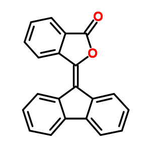 3-(9h-芴-9-基)-1(3H)-異苯并呋喃酮結構式_75637-36-4結構式