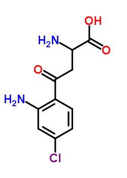 4-Chloro kynurenineStructure,75802-84-5Structure 4-Chloro kynurenine Structure,75802-84-5Structure