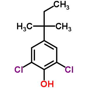2,6-Dichloro-4-(tert-pentyl)-phenolStructure,75908-77-9Structure 2,6-Dichloro-4-(tert-pentyl)-phenol Structure,75908-77-9Structure