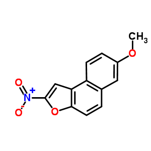 7-Methoxy-2-nitronaphtho(2,1-b)furanStructure,75965-74-1Structure 7-Methoxy-2-nitronaphtho(2,1-b)furan Structure,75965-74-1Structure