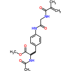 (9CI)-N-乙?；?4-[[[(2-甲基-1-氧代-2-丙烯基)氨基]乙?；鵠氨基]-L-苯丙氨酸甲酯結(jié)構(gòu)式_76311-21-2結(jié)構(gòu)式