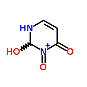 (9ci)-4-羥基-, 3-氧化物2(1H)-嘧啶酮結(jié)構式_766-44-9結(jié)構式