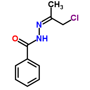 Benzoic acid,2-(2-chloro-1-methylethylidene)hydrazideStructure,7703-64-2Structure Benzoic acid,2-(2-chloro-1-methylethylidene)hydrazide Structure,7703-64-2Structure