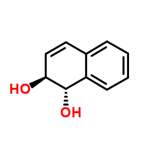 (+/-)-Trans-1,2-dihydroxy-1,2-dihydronaphthaleneStructure,771-16-4Structure (+/-)-Trans-1,2-dihydroxy-1,2-dihydronaphthalene Structure,771-16-4Structure