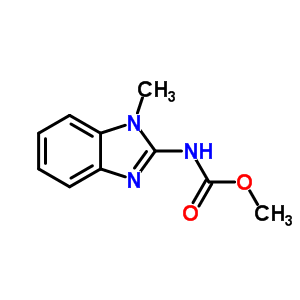 Carbamic acid, (1-methyl-1h-benzimidazol-2-yl)-, methyl esterStructure,77106-42-4Structure Carbamic acid, (1-methyl-1h-benzimidazol-2-yl)-, methyl ester Structure,77106-42-4Structure