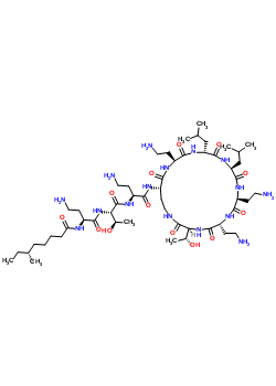 Polymixin e1Structure,7722-44-3Structure Polymixin e1 Structure,7722-44-3Structure