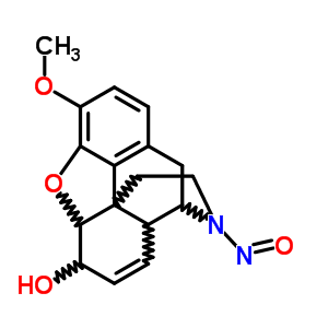 Morphinan-6-ol,7,8-didehydro-4,5-epoxy-3-methoxy-17-nitroso-, (5a,6a)-(9ci)Structure,77774-24-4Structure Morphinan-6-ol,7,8-didehydro-4,5-epoxy-3-methoxy-17-nitroso-, (5a,6a)-(9ci) Structure,77774-24-4Structure