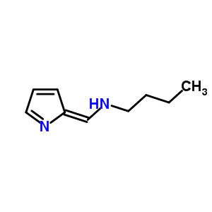 N-[(e)-吡咯-2-甲基]丁烷-1-胺結(jié)構(gòu)式_77934-44-2結(jié)構(gòu)式
