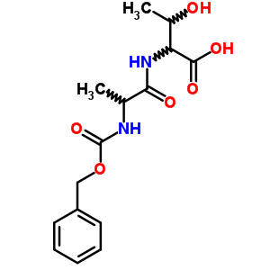3-Hydroxy-2-(2-phenylmethoxycarbonylaminopropanoylamino)butanoic acidStructure,78609-60-6Structure 3-Hydroxy-2-(2-phenylmethoxycarbonylaminopropanoylamino)butanoic acid Structure,78609-60-6Structure