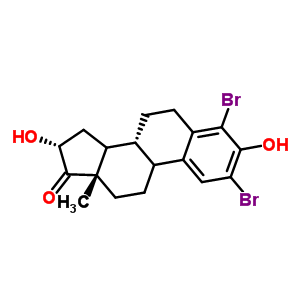 2,4-Dibromo-16alpha-hydroxyestroneStructure,79258-14-3Structure 2,4-Dibromo-16alpha-hydroxyestrone Structure,79258-14-3Structure