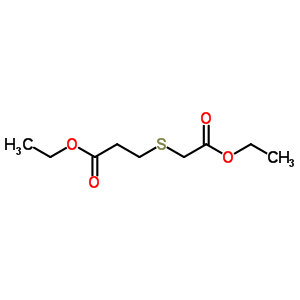 Ethyl 3-(2-ethoxy-2-oxoethylthio)propanoateStructure,80278-72-4Structure Ethyl 3-(2-ethoxy-2-oxoethylthio)propanoate Structure,80278-72-4Structure