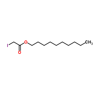 Decyl 2-iodoacetateStructure,80935-00-8Structure Decyl 2-iodoacetate Structure,80935-00-8Structure