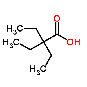 2,2-Diethylbutyric acidStructure,813-58-1Structure 2,2-Diethylbutyric acid Structure,813-58-1Structure