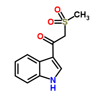 3-MethanesulfonylacetylindoleStructure,821009-91-0Structure 3-Methanesulfonylacetylindole Structure,821009-91-0Structure