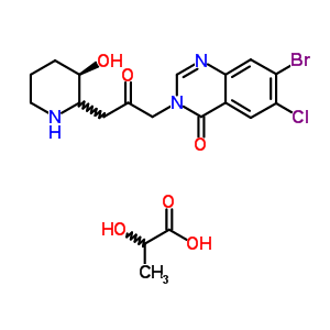 常山酮內(nèi)酯結(jié)構(gòu)式_82186-71-8結(jié)構(gòu)式