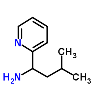 3-Methyl-1-(pyridin-2-yl)butan-1-amineStructure,825647-69-6Structure 3-Methyl-1-(pyridin-2-yl)butan-1-amine Structure,825647-69-6Structure