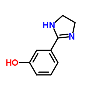3-(4,5-Dihydro-1H-imidazol-2-yl)phenolStructure,834884-99-0Structure 3-(4,5-Dihydro-1H-imidazol-2-yl)phenol Structure,834884-99-0Structure