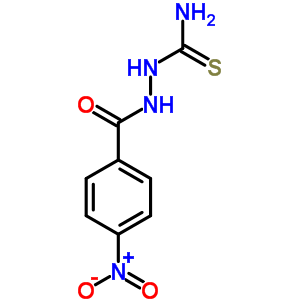 Benzoic acid, 4-nitro-, 2-(aminothioxomethyl)hydrazideStructure,836-16-8Structure Benzoic acid, 4-nitro-, 2-(aminothioxomethyl)hydrazide Structure,836-16-8Structure