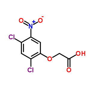 Acetic acid,2-(2,4-dichloro-5-nitrophenoxy)-Structure,83631-29-2Structure Acetic acid,2-(2,4-dichloro-5-nitrophenoxy)- Structure,83631-29-2Structure