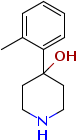4-(2-Methylphenyl)piperidin-4-olStructure,83674-76-4Structure 4-(2-Methylphenyl)piperidin-4-ol Structure,83674-76-4Structure