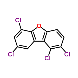 1,2,6,8-TetrachlorodibenzofuranStructure,83710-07-0Structure 1,2,6,8-Tetrachlorodibenzofuran Structure,83710-07-0Structure
