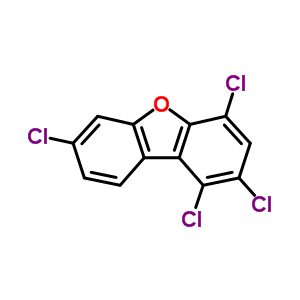 1,2,4,7-TetrachlorodibenzofuranStructure,83719-40-8Structure 1,2,4,7-Tetrachlorodibenzofuran Structure,83719-40-8Structure