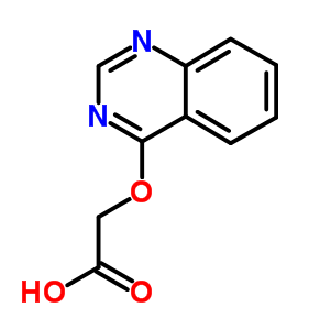 (喹唑啉-4-氧基)-乙酸結(jié)構(gòu)式_842959-64-2結(jié)構(gòu)式