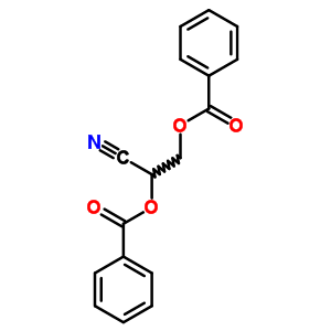 Propanenitrile,2,3-bis(benzoyloxy)-Structure,84348-15-2Structure Propanenitrile,2,3-bis(benzoyloxy)- Structure,84348-15-2Structure