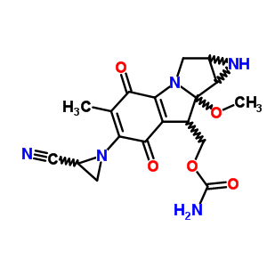 Mitomycin derivStructure,84397-24-0Structure Mitomycin deriv Structure,84397-24-0Structure