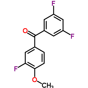 4-Methoxy-3,3,5-trifluorobenzophenoneStructure,844885-14-9Structure 4-Methoxy-3,3,5-trifluorobenzophenone Structure,844885-14-9Structure