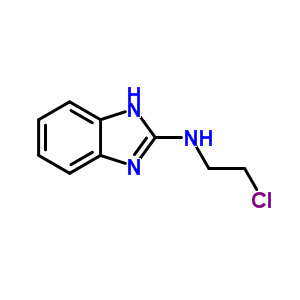 1H-benzimidazol-2-amine,n-(2-chloroethyl)-(9ci)Structure,84797-54-6Structure 1H-benzimidazol-2-amine,n-(2-chloroethyl)-(9ci) Structure,84797-54-6Structure