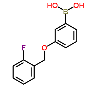 3-(2-Fluorobenzyloxy)phenylboronic acidStructure,849062-13-1Structure 3-(2-Fluorobenzyloxy)phenylboronic acid Structure,849062-13-1Structure