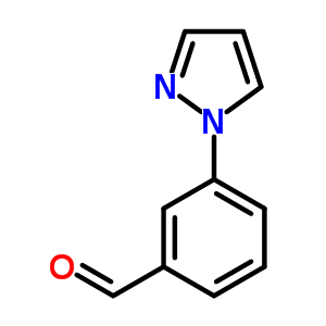 3-(1H-Pyrazol-1-yl)benzenecarbaldehydeStructure,852227-92-0Structure 3-(1H-Pyrazol-1-yl)benzenecarbaldehyde Structure,852227-92-0Structure