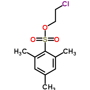 Benzenesulfonic acid, 2,4,6-trimethyl-, 2-chloroethyl esterStructure,85650-10-8Structure Benzenesulfonic acid, 2,4,6-trimethyl-, 2-chloroethyl ester Structure,85650-10-8Structure