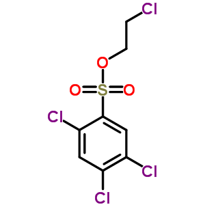 1,2,4-Trichloro-5-(2-chloroethoxysulfonyl)benzeneStructure,85650-12-0Structure 1,2,4-Trichloro-5-(2-chloroethoxysulfonyl)benzene Structure,85650-12-0Structure