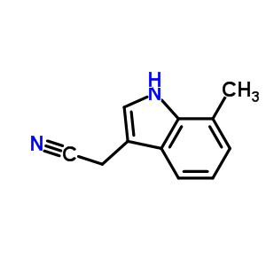 7-Methyl-1h-indole-3-acetonitrileStructure,858232-97-0Structure 7-Methyl-1h-indole-3-acetonitrile Structure,858232-97-0Structure